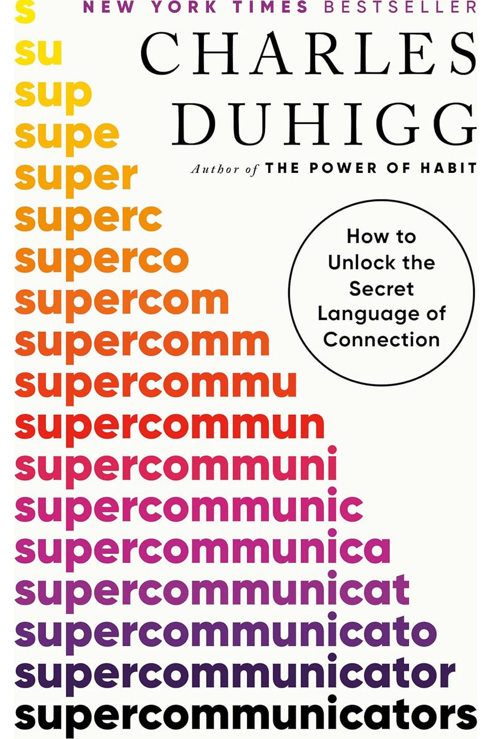 Supercommunicators: How to Unlock the Secret Language of Connection by Charles Duhigg
