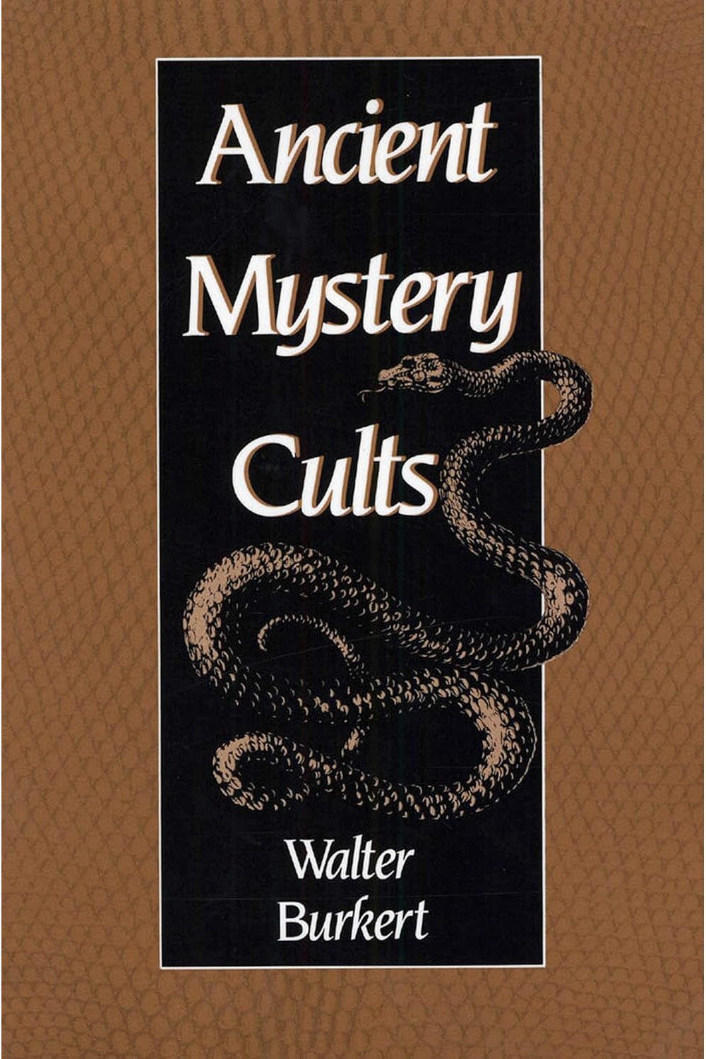 Ancient Mystery Cults by Walter Burkert