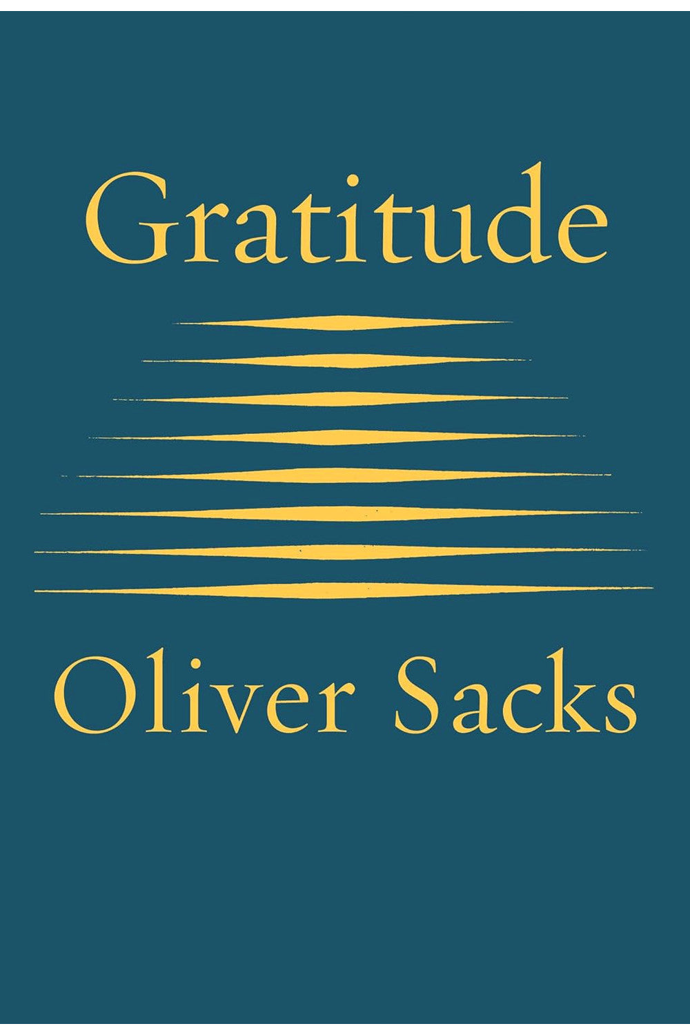 Gratitude by Oliver Sacks