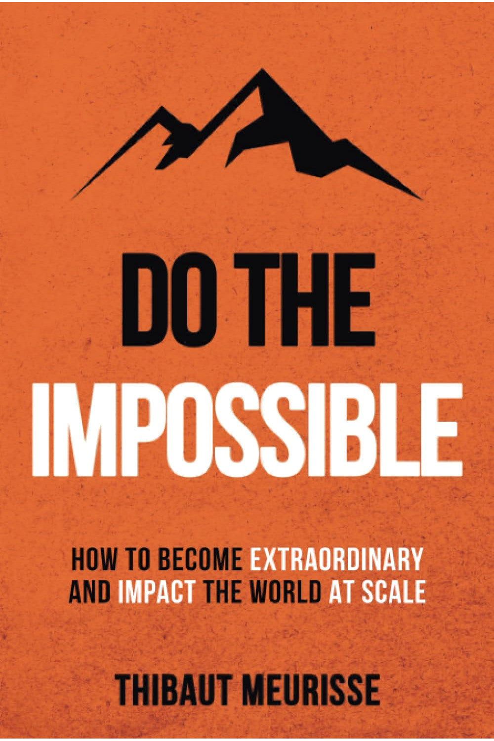 Do The Impossible: How to Become Extraordinary and Impact the World at Scale by Thibaut Meurisse