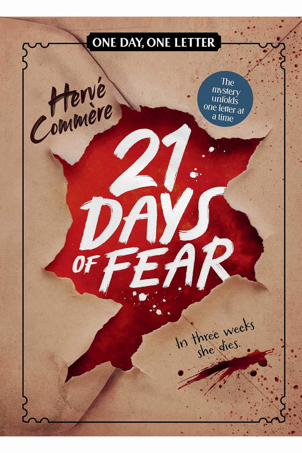 21 Days of Fear: One Day, One Letter by Hervé Commère