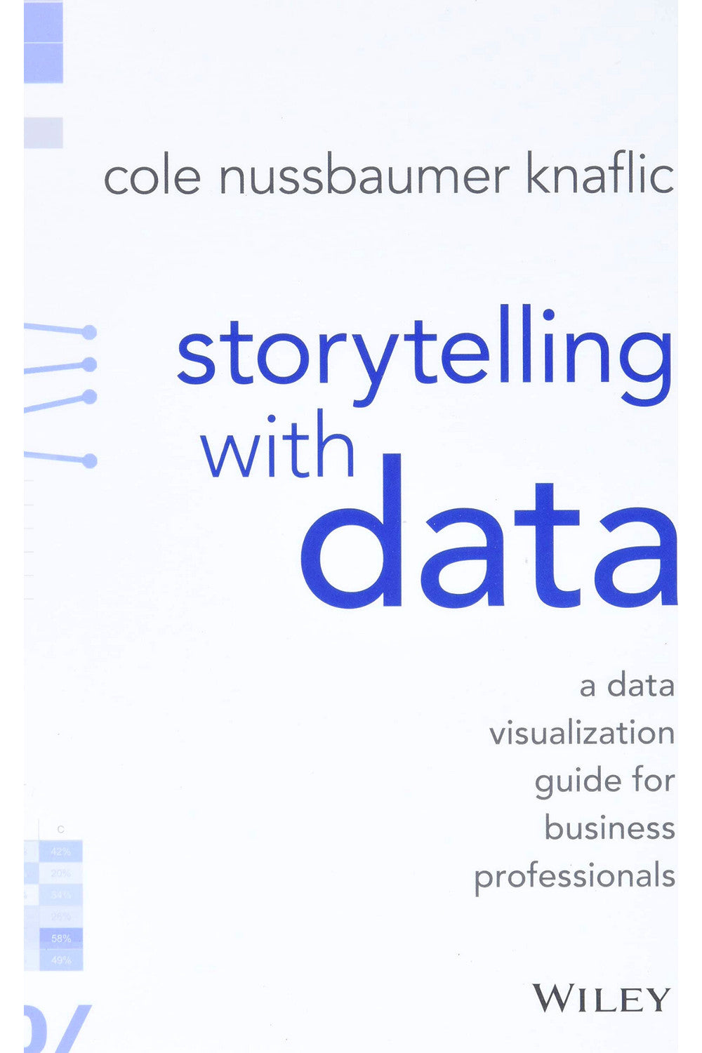 Storytelling with Data by Cole Nussbaumer Knaflic