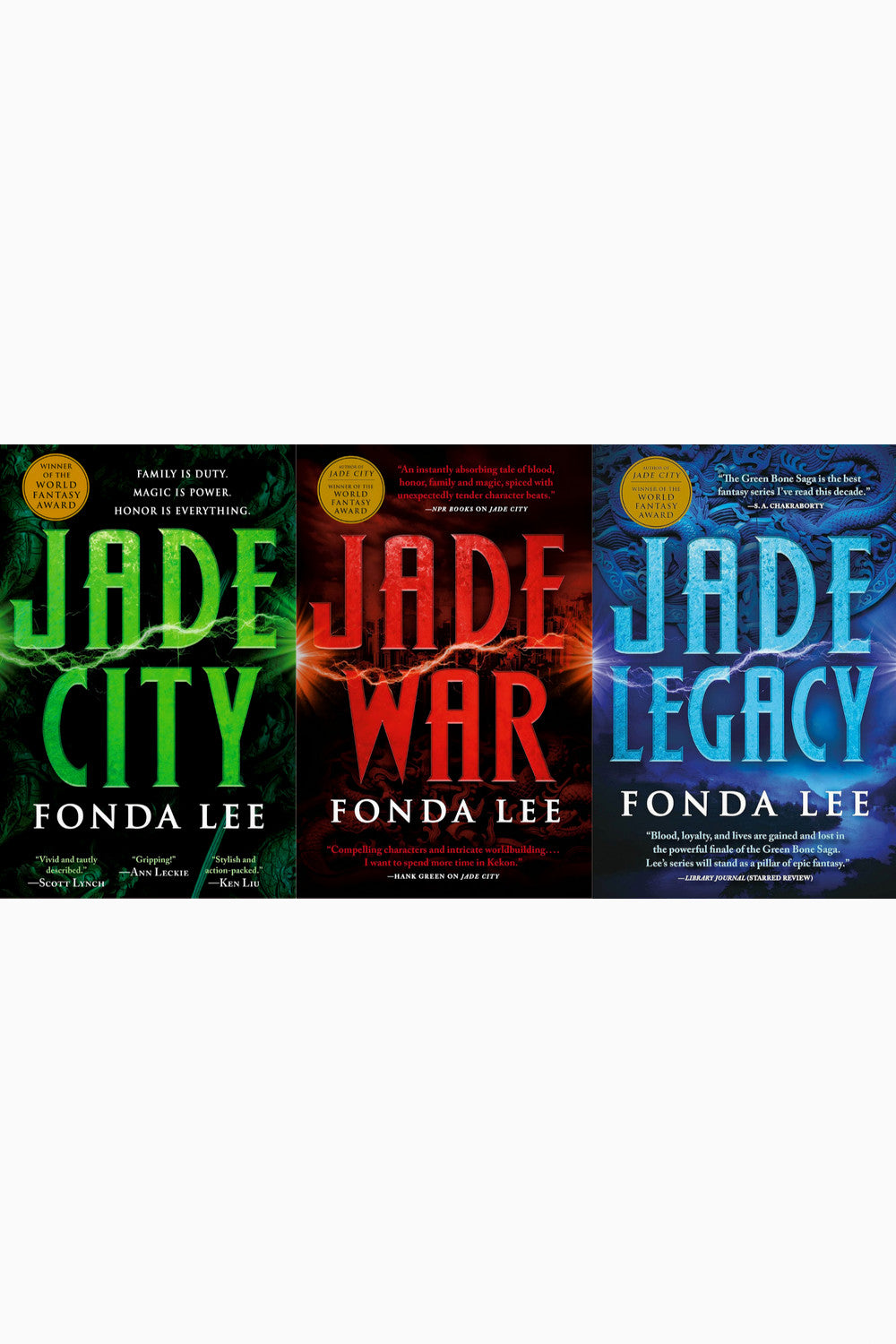The Green Bone Saga Trilogy Series by Fonda Lee