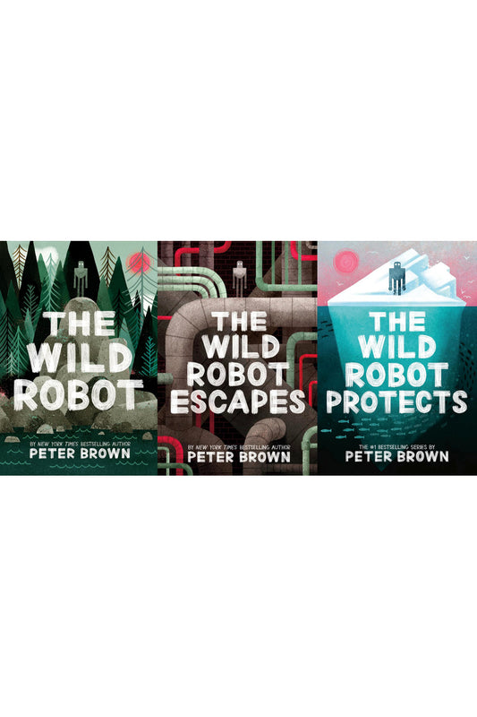 The Wild Robot Series by Peter Brown