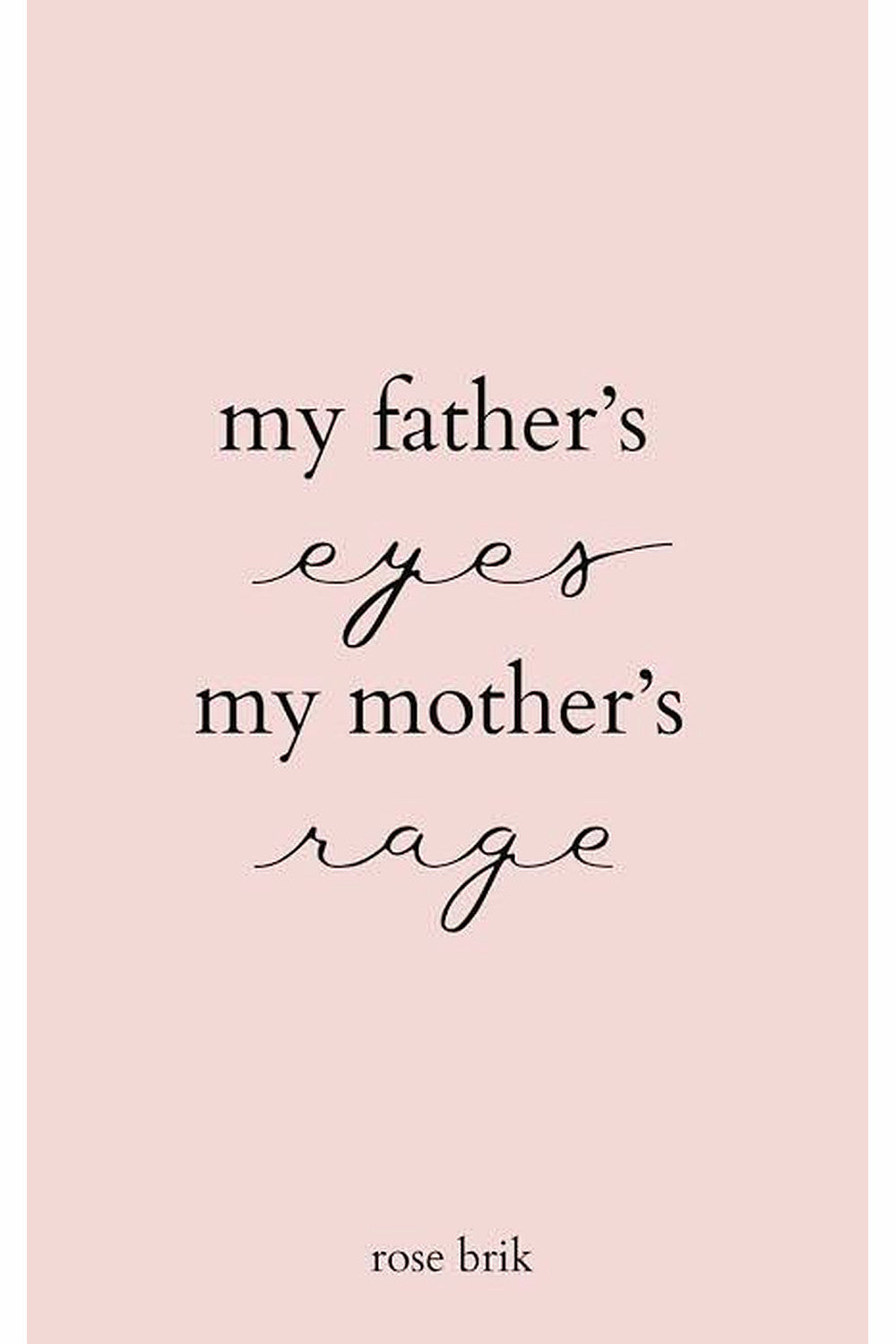 My Father's Eyes, My Mother's Rage by Rose Brik