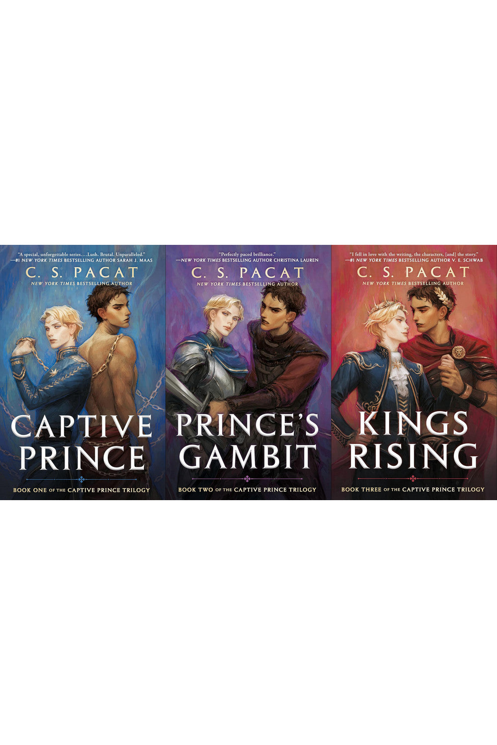 Captive Prince Trilogy Series by C.S. Pacat