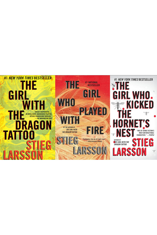 Millennium Trilogy Series by Stieg Larsson