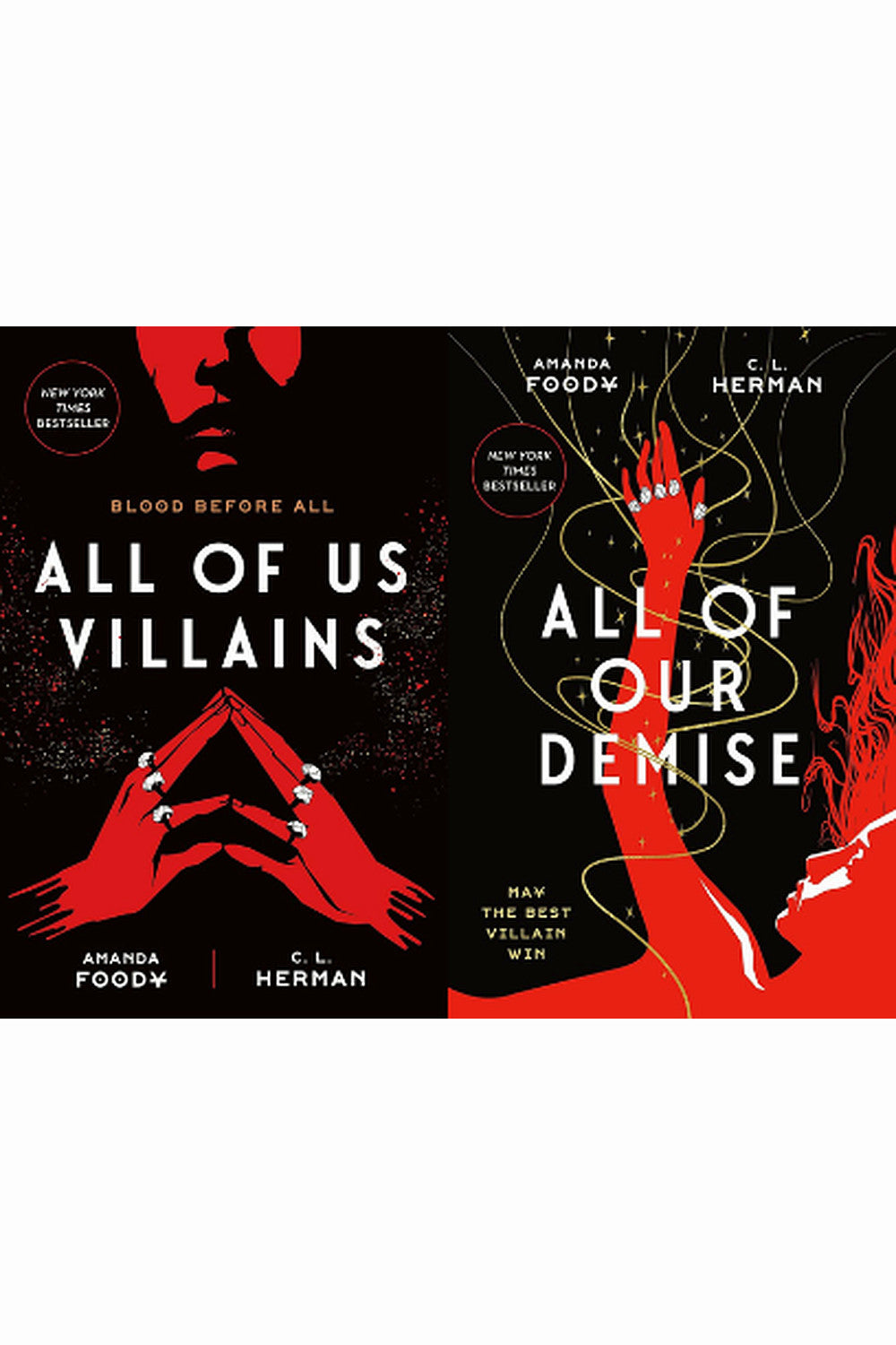All of Us Villains Series by Amanda Foody, Christine Lynn Herman