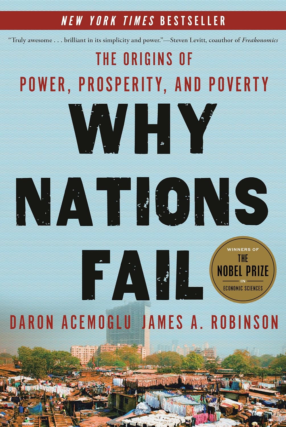 Why Nations Fail by Daron Acemoglu
